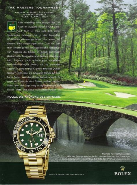 rolex perpetual masters golf|Rolex and golf.